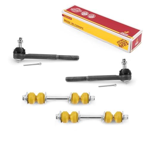 Metrix Premium 4PCS Outer Tie Rod End and Front Stabilizer Bar Link Kit ES403R, K700532 Fits Buick Centurion, Buick Electra, Buick Estate Wagon, Buick Riviera, Buick LeSabre, Chevrolet Bel Air - Metrix Premium Chassis Parts