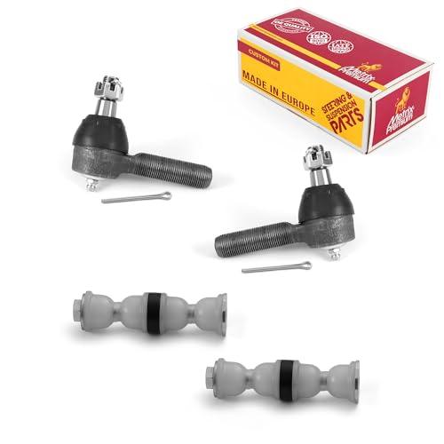 Metrix Premium 4PCS Outer Tie Rod End and Front Stabilizer Bar Link Kit ES416L, K700525 Fits Ford Thunderbird - Metrix Premium Chassis Parts