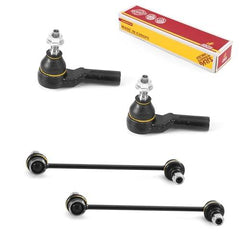 Metrix Premium 4PCS Outer Tie Rod End and Front Stabilizer Bar Link Kit ES800073, K5345 Fits Saturn L300, Saturn L100, Saturn LW200, Saturn LS1, Saturn LW300, Saturn LW2, Saturn LS2, Saturn LW1 - Metrix Premium Chassis Parts