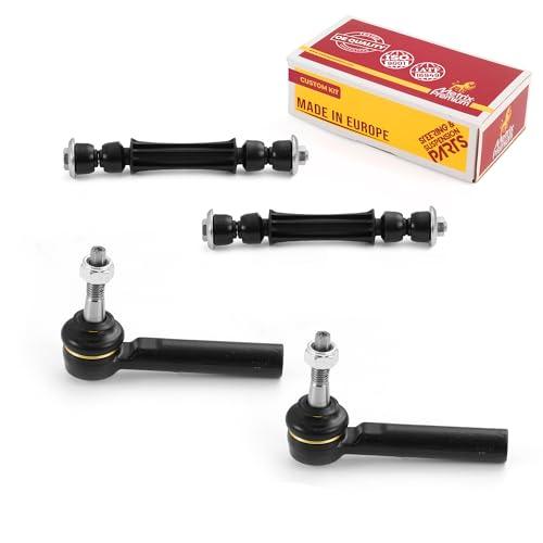 Metrix Premium 4PCS Outer Tie Rod End and Front Stabilizer Bar Link Kit ES800223, K700432, K700538 Fits Cadillac Escalade, Chevrolet Tahoe, GMC Sierra 1500, GMC Yukon, GMC Yukon XL 1500 - Metrix Premium Chassis Parts