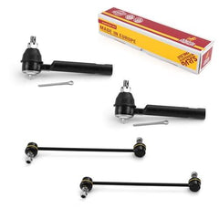 Metrix Premium 4PCS Outer Tie Rod End and Front Stabilizer Bar Link Kit ES800303, K750297 Fits Honda CR-V - Metrix Premium Chassis Parts