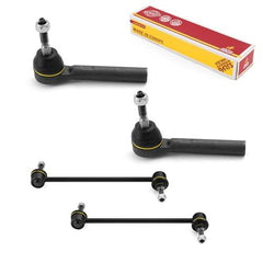 Metrix Premium 4PCS Outer Tie Rod End and Front Stabilizer Bar Link Kit ES800403, K7258 Fits Chrysler Town & Country, Dodge Grand Caravan, Ram C/V, Volkswagen Routan - Metrix Premium Chassis Parts