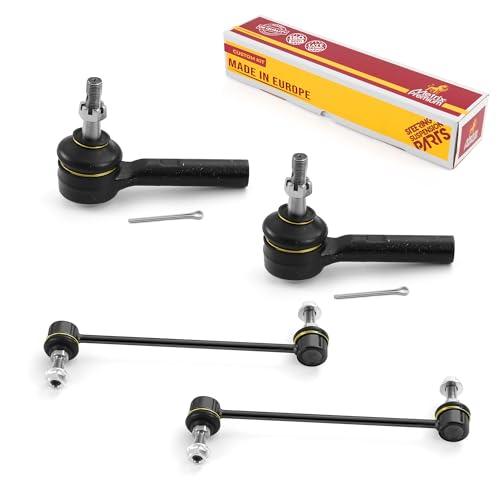 Metrix Premium 4PCS Outer Tie Rod End and Front Stabilizer Bar Link Kit ES800408, K750382 Fits Dodge Journey - Metrix Premium Chassis Parts