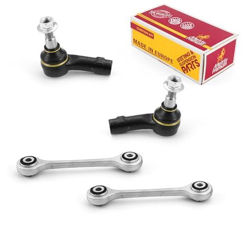 Metrix Premium 4PCS Outer Tie Rod End and Front Stabilizer Bar Link Kit ES800655, K750120 Fits Audi Q7, Volkswagen Touareg - Metrix Premium Chassis Parts