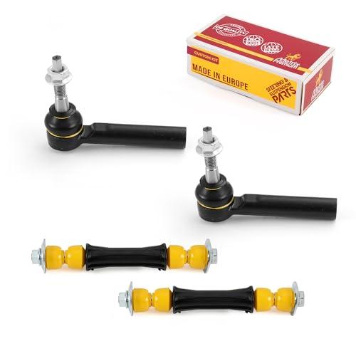 Metrix Premium 4PCS Outer Tie Rod End and Front Stabilizer Bar Link Kit ES800948, K700432, K700538 Fits Cadillac Escalade ESV, Cadillac Escalade, Chevrolet Tahoe, GMC Yukon, GMC Sierra 1500 - Metrix Premium Chassis Parts