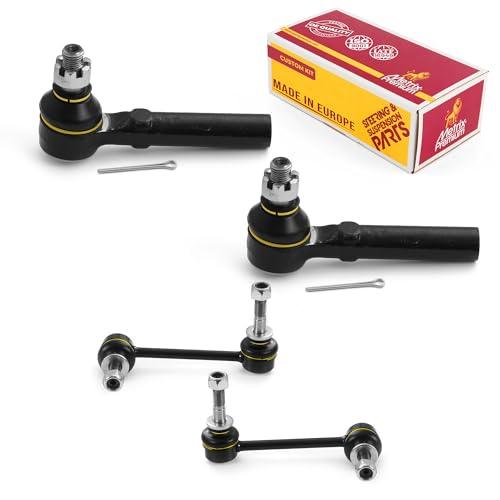 Metrix Premium 4PCS Outer Tie Rod End and Front Stabilizer Bar Link Kit ES80378, K90677, K90683 Fits Lexus GX470, Toyota 4Runner, Toyota FJ Cruiser - Metrix Premium Chassis Parts