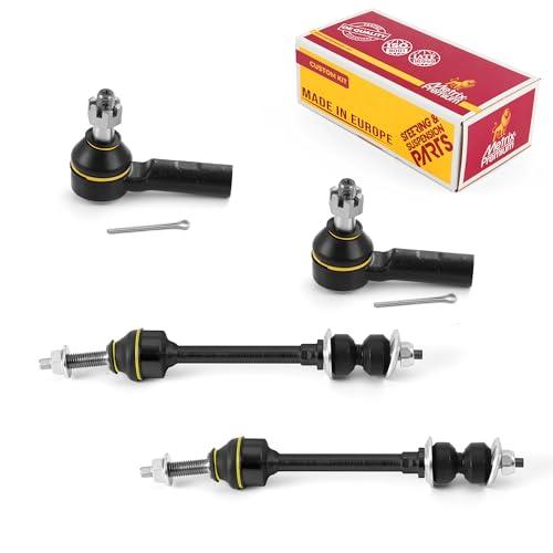 Metrix Premium 4PCS Outer Tie Rod End and Front Stabilizer Bar Link Kit ES80574, K80894 Fits Dodge Ram 1500, Ram 1500 - Metrix Premium Chassis Parts