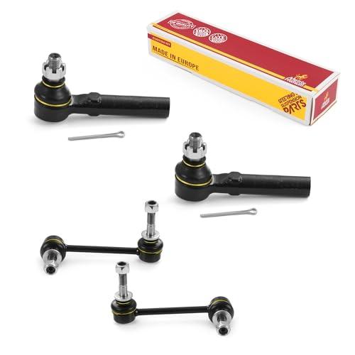 Metrix Premium 4PCS Outer Tie Rod End and Front Stabilizer Bar Link Kit ES80895, K90677, K90683 Fits Toyota FJ Cruiser, Toyota 4Runner - Metrix Premium Chassis Parts