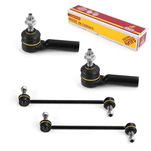 Metrix Premium 4PCS Outer Tie Rod End and Front Stabilizer Bar Link Kit ES80991, K5334 Fits Ford Freestar, Mercury Monterey - Metrix Premium Chassis Parts