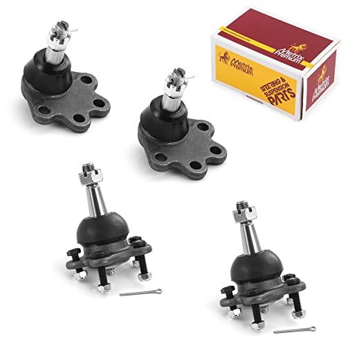 Metrix Premium 4PCS Upper Lower Ball Joint Kit Fits K6291, K6292 95 Chevrolet Tahoe 4WD 5.7L, 88-95 K1500, 92-94 Blazer, 90-05 Astro AWD, 88-95 K2500, 92-99 K1500 Suburban, 92-99 GMC K1500 Suburban - Metrix Premium Chassis Parts