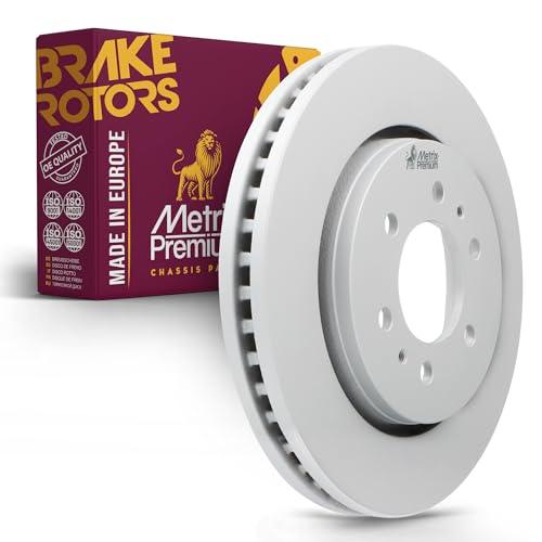 Metrix Premium Front Coated Vented Disc Brake Rotor Fits Ford Expedition, Ford Transit-250, Ford Transit-150, Ford Transit-350, Lincoln Navigator, Ford F-150 - Metrix Premium Chassis Parts