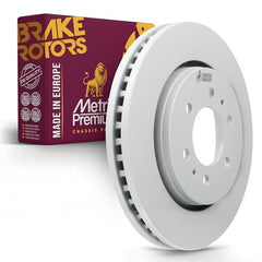 Metrix Premium Front Coated Vented Disc Brake Rotor Fits Ford Expedition, Ford Transit-250, Ford Transit-150, Ford Transit-350, Lincoln Navigator, Ford F-150 - Metrix Premium Chassis Parts