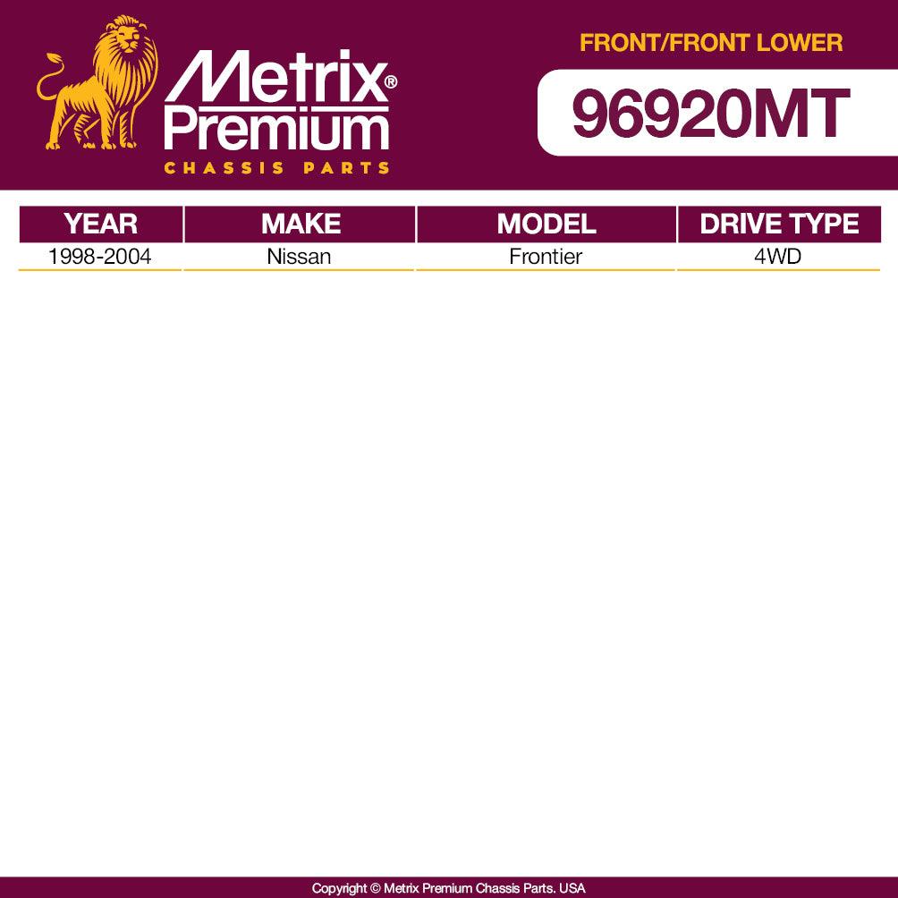 Metrix Premium 4PCS L/R Front Stabilizer Bar Link and L/R Front Lower Ball Joint K700526, K80591 Fits Nissan Frontier - Metrix Premium Chassis Parts